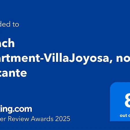 Apartment-villajoyosa, North Alicante Appartement La Vila Joiosa